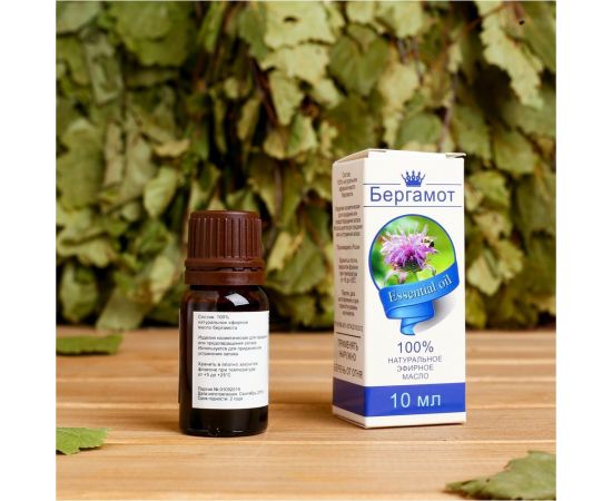 Эфирное масло СИМАЛЕНД Бергамот флакон-капельница, 10 мл 1857673 – изображение 2