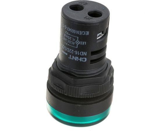 Индикатор CHINT ND16-22DS/2 зеленый AC/DC 24В (R) 592940 – изображение 3