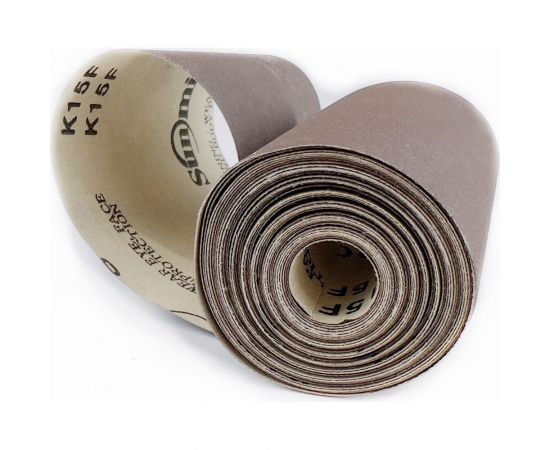 Шлифовальный материал K15F в рулоне 100 мм х 5 м, P 320 SUNMIGHT K15F-100mmx5m-P320 – изображение 5