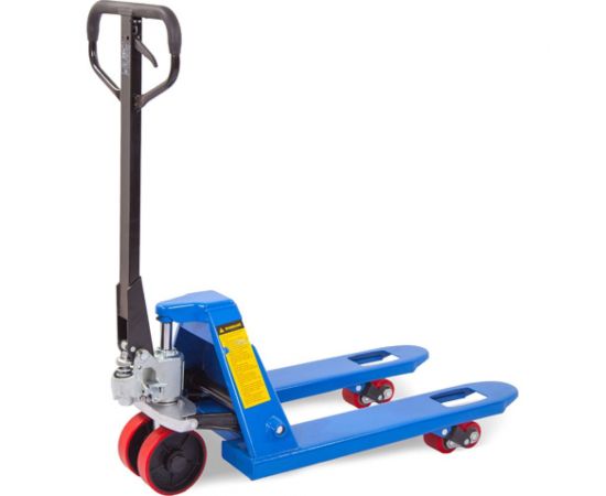 Гидравлическая тележка TOR RHP BF 2500, 1150х550 мм нейлоновые колеса 1010179 – изображение 2