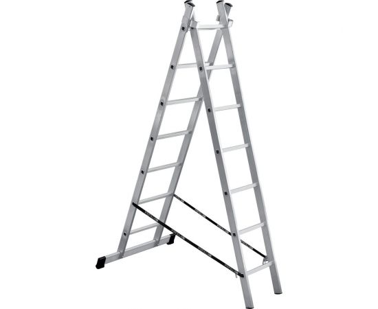 Алюминиевая 2-секционная лестница UFUK 2х7 ступеней 411207 – изображение 9