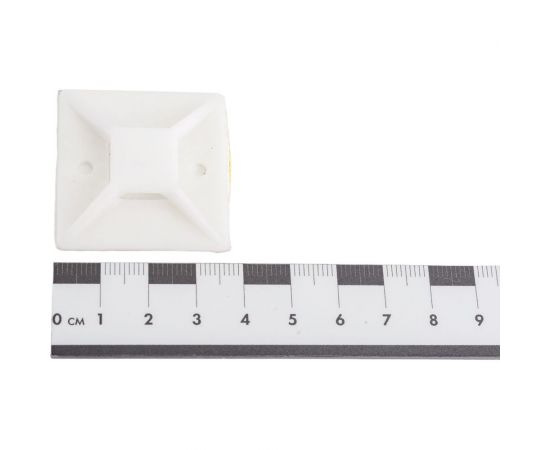 Самоклеящаяся площадка для крепления стяжек Nord-Yada 40х40 мм уп. 10 шт. 908802 – изображение 3