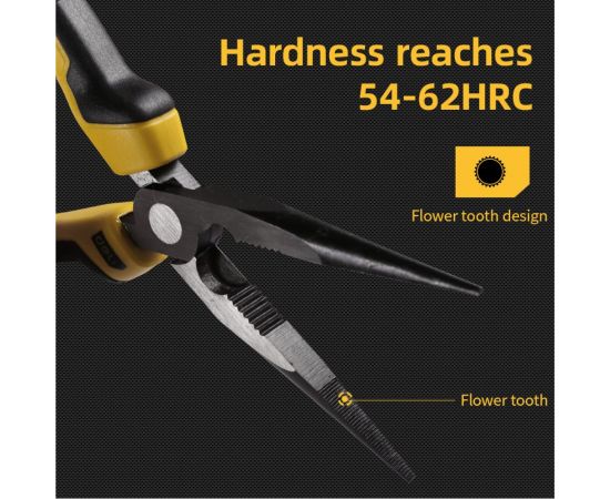 Удлиненные плоскогубцы DELI DL2108 98448 – изображение 3