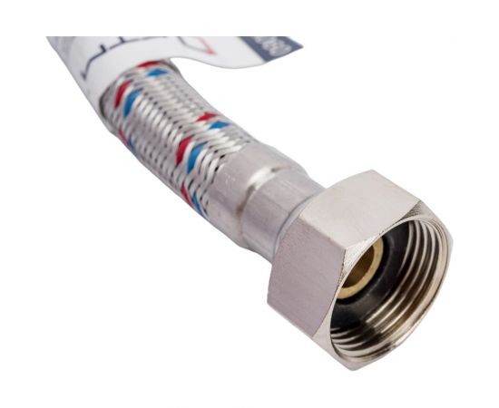 Подводка для воды СТМ ГИГАНТ 3/4"", гайка-штуцер, 60 cм CWGHM060 – изображение 2