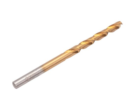 Сверло по металлу (4.7х80х47 мм; А1; Р9; нитрид титана) Туламаш 56330 – изображение 2