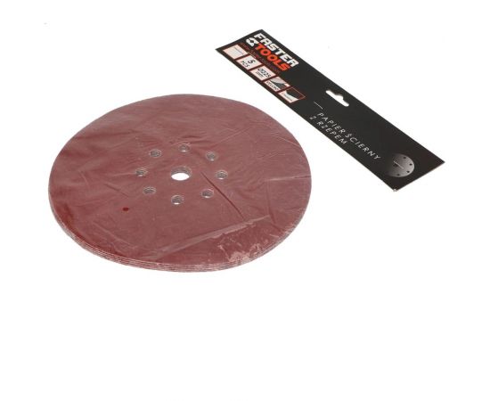 Бумага наждачная на липучке 225 мм, 5 шт, P60 FASTER TOOLS 5822 – изображение 3