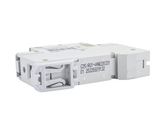 Автоматический выключатель EKF AVERES AV-6, 1P, 25A, C, 6kA, SQ mcb6-1-25C-av – изображение 3