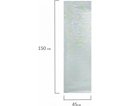 Самоклеящаяся пленка на окно DASWERK Витраж статическая, без клея, солнцезащитная, 45x150 см 607968 – изображение 2