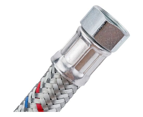 Гибкая подводка для воды НР 3/4"" х ВР 3/4"", длина 400 мм STOUT RG008S8TK0A8US – изображение 2