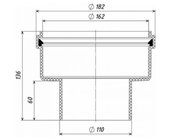 Универсальный переход Татполимер 110 ТП-82.160/110 50386 – изображение 4