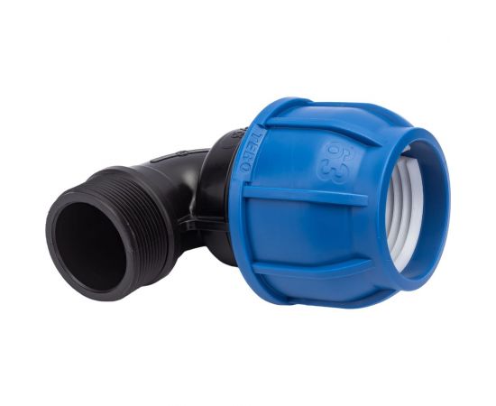 Отвод разъемный наружная резьба CN-TB ПНД 63x2" TEBO 017030713 – изображение 4