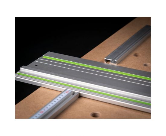 Профиль-упор со шкалой KT EM, анод., составной, длина 1.3 + 0.2 м, 0.9 кг GlobalTOOLS GT-003-104-0008 – изображение 2