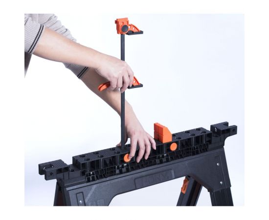 Козлы многофункциональные 2 шт +2 струбцины Pony Jorgensen 60400 – изображение 5