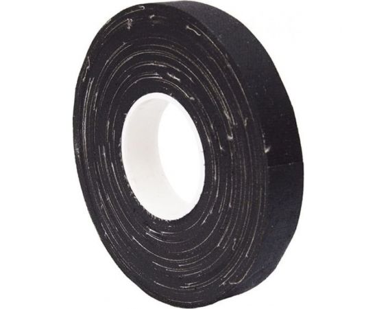 Изолента РОССНА хб, 18 мм, черная Р861348 
