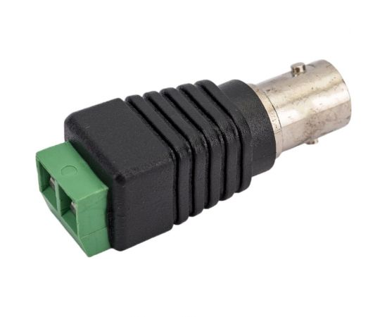 Разъем BNC гнездо Pro Legend пластик на кабель, винт, PL2342 