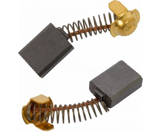 Комплект угольных щеток для электроинструмента Hitachi (пружина, пятак-уши), 7x13x17 мм, 2 шт COFRA SDH-34639 