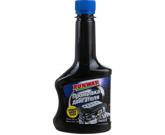Промывка двигателя RUNWAY 5 мин. RW3012, 300 мл 32678 