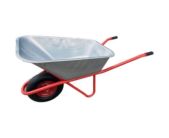 Строительная тачка SevenBerg 110 л, на одном надувном колесе 4687203268435 