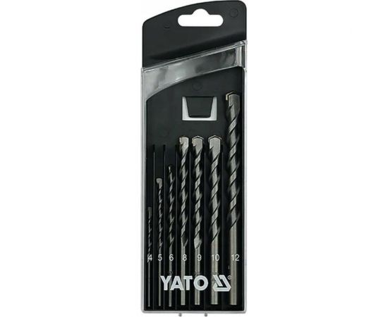 Сверла по бетону (7 шт; 4-12 мм) YATO YT-4390 