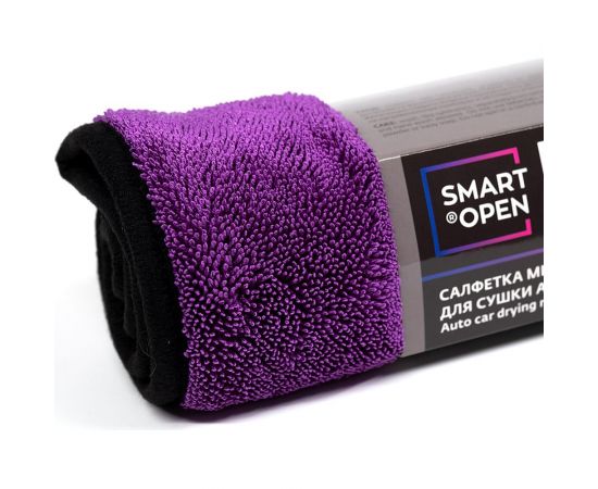 Салфетка для сушки авто Smart Open Big Fiber 50x60 см, микрофибра, 1 шт. 1603012 – изображение 3