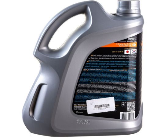 Масло G-Energy Synthetic Far East 0W-20 4л 253142536 – изображение 4