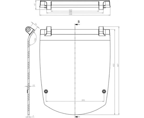 Сиденье для унитаза Cersanit CARINA DPL EO slim S-DS-CARINA-S-DL-t – изображение 2