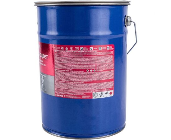 Грунт-эмаль по ржавчине Расцвет алкидная, желтая, 5 кг 70244 – изображение 3