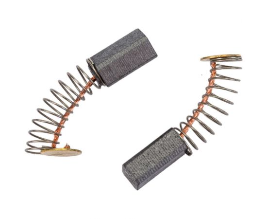 Комплект угольных щеток для электроинструмента Hammer (пружина, пятак), 5x8х11 мм, 2 шт COFRA SDH-34594 – изображение 4