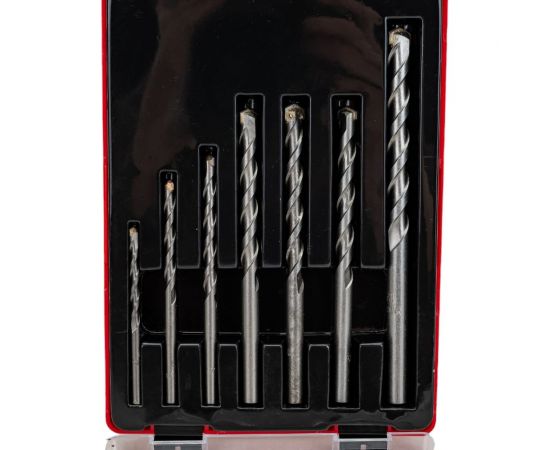 Сверла по бетону (7 шт; 4-12 мм) YATO YT-4390 – изображение 2