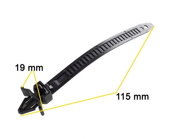 Автокрепеж для Mazda 10 шт 992890753 КрепАвто 0537 – изображение 2