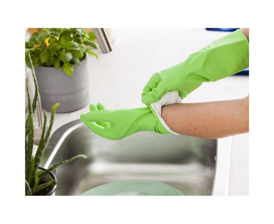 Резиновые перчатки YORK Алоэ, р. L 092140 – изображение 4