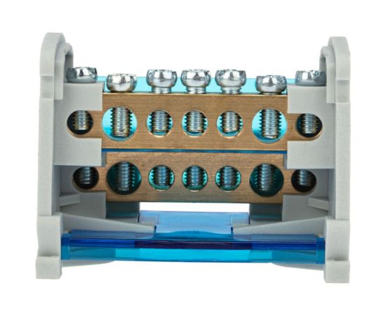 Шина на DIN-рейку в корпусе кросс-модуль REXANT 2x7 11-2302-7 – изображение 5