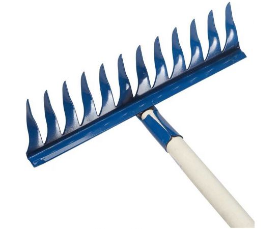 Витые грабли ПАВЛОВСКАЯ Заря 12 зубцов, с деревянным черенком 155029 – изображение 3