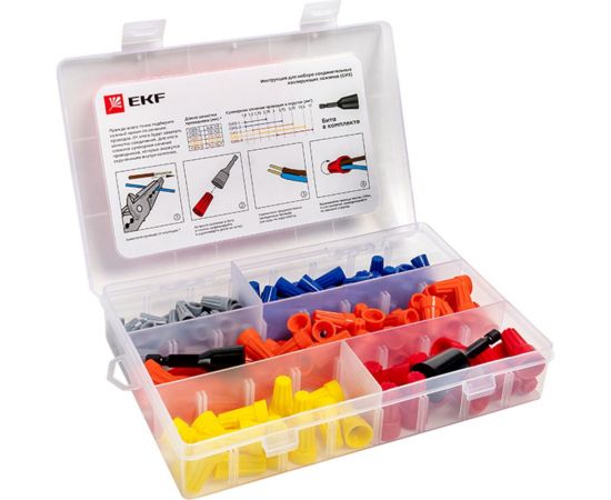 Набор СИЗ EKF (СИЗ-1 40шт, СИЗ-2 40шт, СИЗ-3 50 шт, СИЗ-4 15шт, СИЗ-5 10шт, Бита-2шт) PROxima plc-cc-n – изображение 3