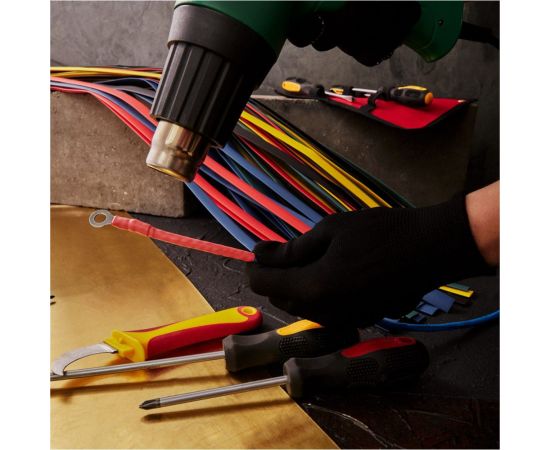 Набор термоусадочной трубки REXANT 10.0/5.0 мм, 1м, 5 цветов, 50 шт. 29-0160 – изображение 4