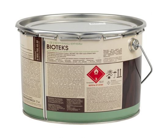 Биоантисептик Текс классик универсал палисандр 9 л защитный состав 2 в 1 48673 – изображение 2