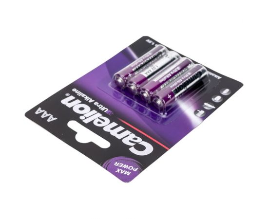 Батарейка Camelion Ultra BL-4 LR03 (LR03-BP4UT, 1.5В) 14985 – изображение 2