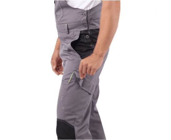 Полукомбинезон iForm ЭДВАНС серый-т.серый-черный, р. 120-124, рост 170-176 Пком 654/120/170 – изображение 9