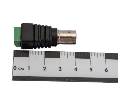 Разъем BNC гнездо Pro Legend пластик на кабель, винт, PL2342 – изображение 2