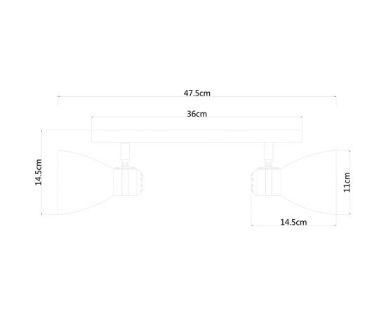 Настенный светильник Arte Lamp A5049AP-2WH – изображение 4