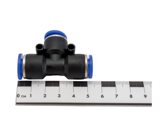 Фитинг цанговый тройник 10 мм Pegas pneumatic 5604 – изображение 4