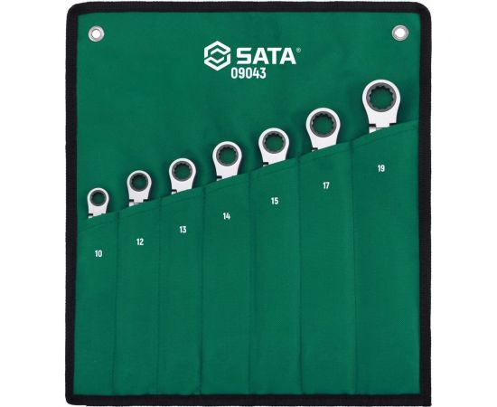 Набор ключей с наконечником типа XL Sata 7 предметов 09043 