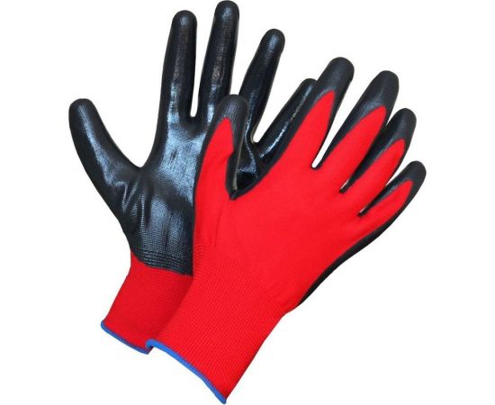 Нейлоновые перчатки с нитрильным покрытием БЕРТА размер M 142M 