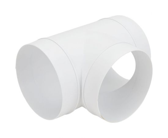 Тройник Т-образный для круглых воздуховодов D125 мм ВИЕНТО В12,5ТКП 