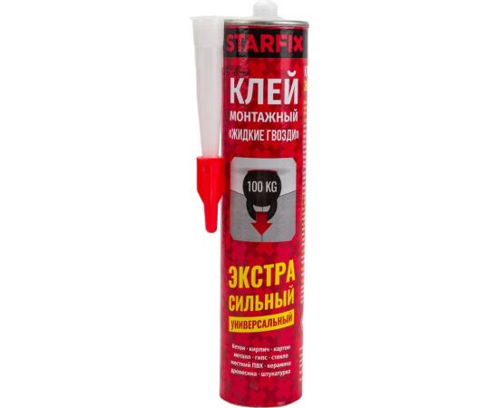 Монтажный клей STARFIX жидкие гвозди 300 мл SM-68139-1 