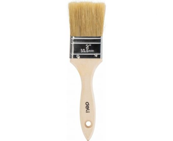 Малярная кисть DELI dl509102 с деревянной ручкой, 50.88 мм 104531 