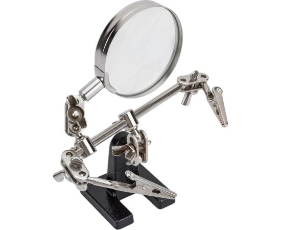 Держатель Третья рука (60 мм; 2 зажима) ОНЛАЙТ 90052 