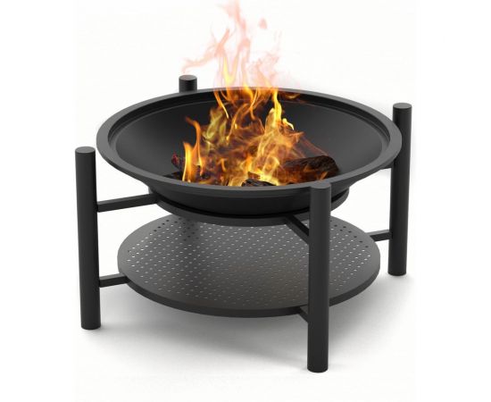 Чугунная костровая чаша Везувий Fantastic O 700 Люкс чаша, подставка люкс, крышка О-12013 