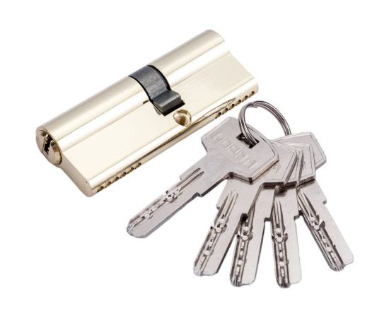 Цилиндровый механизм НОРА-М ЕСО Z ЛП-80 45-35 латунь 18416 