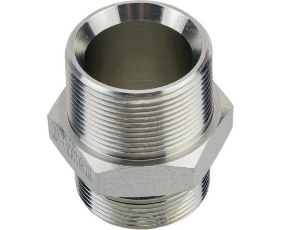 Переходной ниппель TITAN LOCK сталь, 1.1/2"", НР BSP/НР NPT, TL1.1/2RMBS-MNP – изображение 4